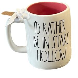 Rae Dunn x Gilmore Girls I'd Rather Be In Stars Hollow Ceramic Coffee Mug